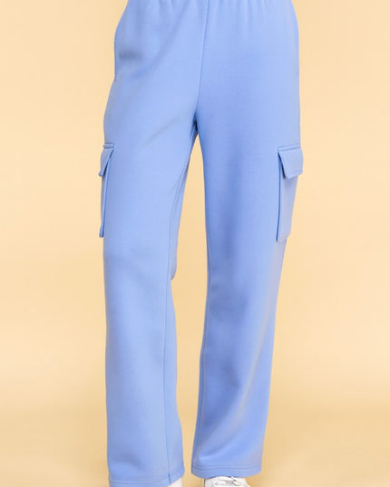 FPC601 FRENCH TERRY FLEECE CARGO SWEATPANTS