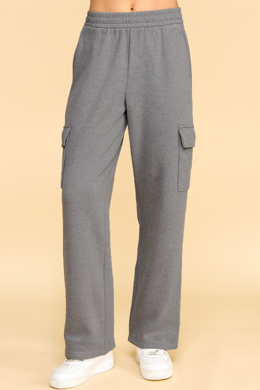 FPC601 FRENCH TERRY FLEECE CARGO SWEATPANTS