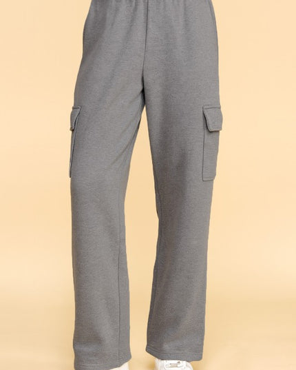 FPC601 FRENCH TERRY FLEECE CARGO SWEATPANTS