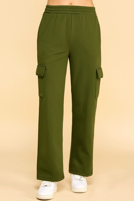 FPC601 FRENCH TERRY FLEECE CARGO SWEATPANTS