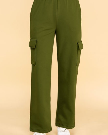 FPC601 FRENCH TERRY FLEECE CARGO SWEATPANTS