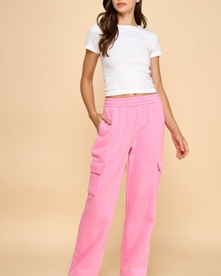 FPC601 FRENCH TERRY FLEECE CARGO SWEATPANTS