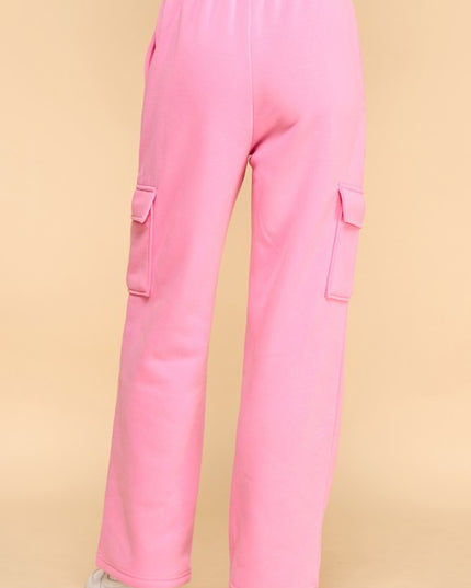 FPC601 FRENCH TERRY FLEECE CARGO SWEATPANTS