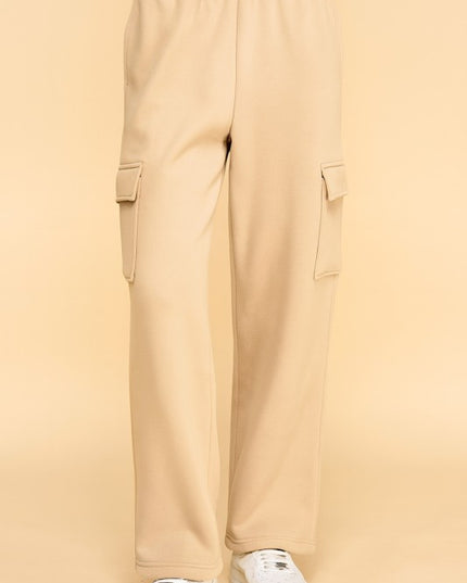 FPC601 FRENCH TERRY FLEECE CARGO SWEATPANTS