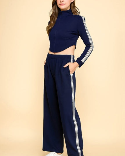 Air Scuba 2-Piece Set – Crop Jacket Sculpt Fit Activewear