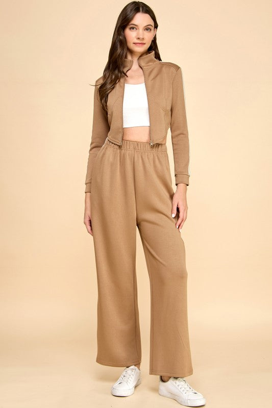 AS001 AIR SCUBA CROP JACKET 2-PIECE SET