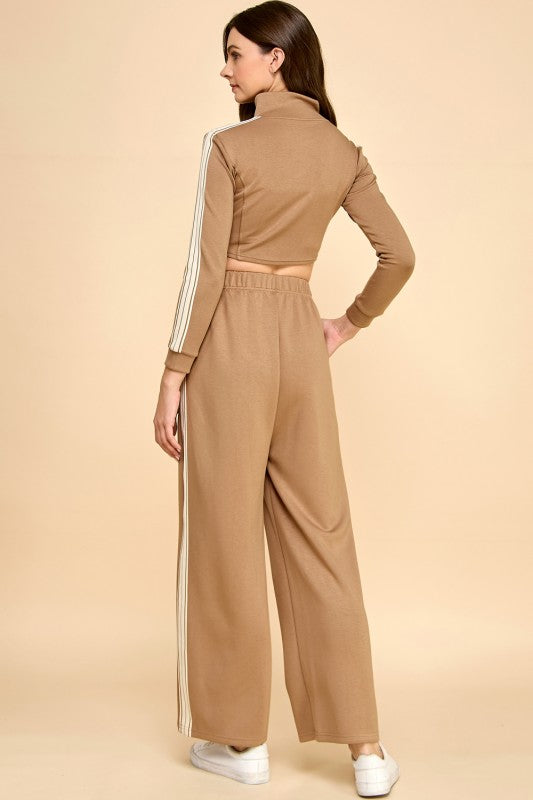 AS001 AIR SCUBA CROP JACKET 2-PIECE SET