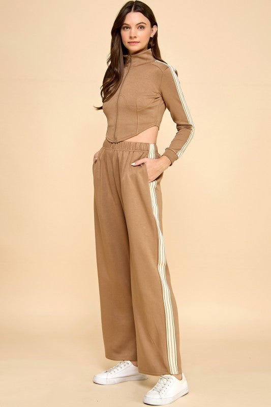 AS001 AIR SCUBA CROP JACKET 2-PIECE SET