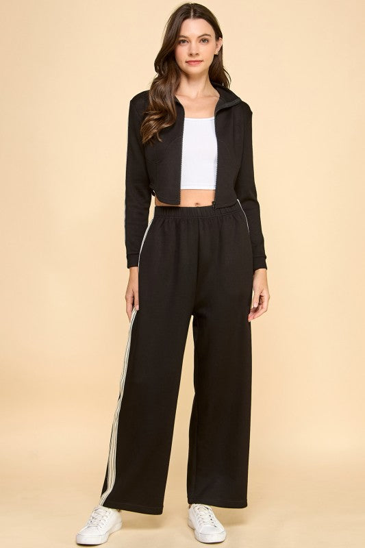 AS001 AIR SCUBA CROP JACKET 2-PIECE SET