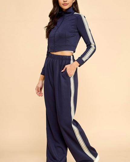 Air Scuba 2-Piece Set – Crop Jacket Sculpt Fit Activewear