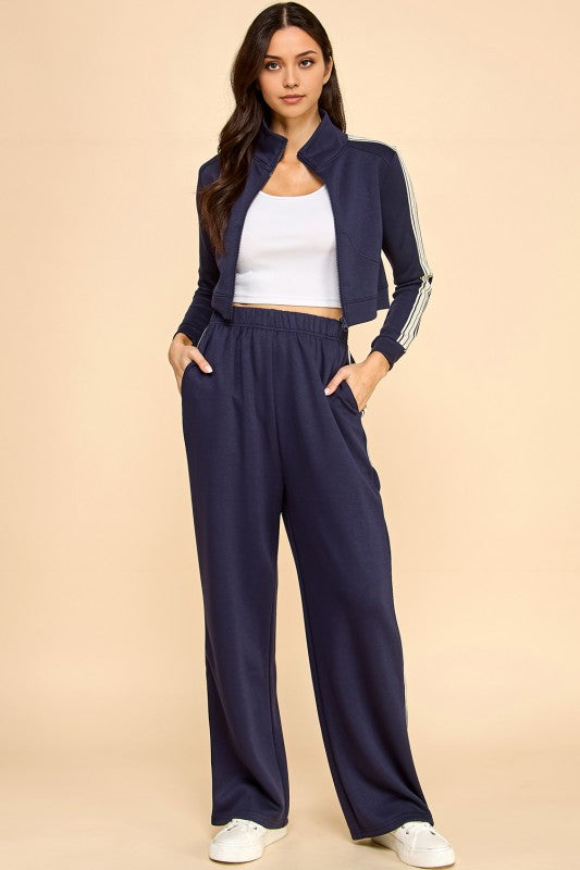 AS002 AIR SCUBA CROP JACKET 2-PIECE SET