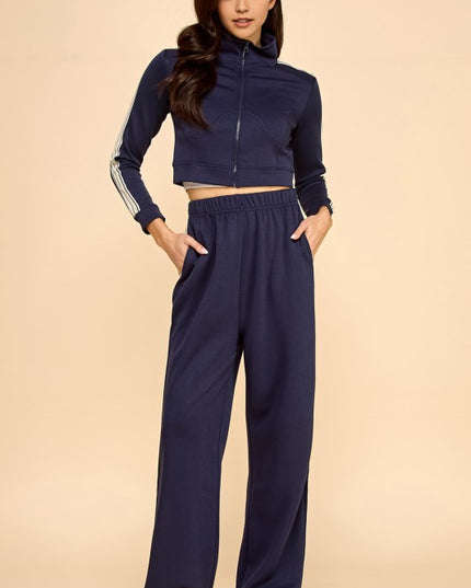Air Scuba 2-Piece Set – Crop Jacket Sculpt Fit Activewear