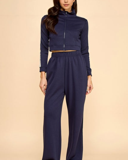 Air Scuba 2-Piece Set – Crop Jacket Sculpt Fit Activewear