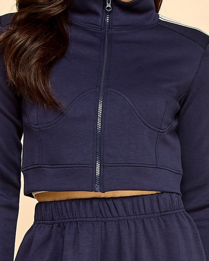 Air Scuba 2-Piece Set – Crop Jacket Sculpt Fit Activewear
