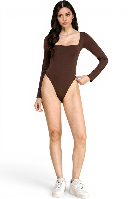 BST24L Square Neck Bodysuit