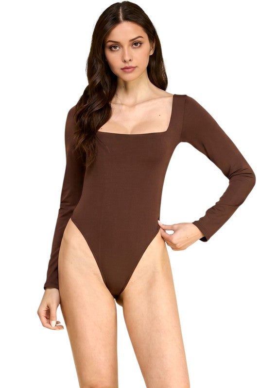 BST24L Square Neck Bodysuit
