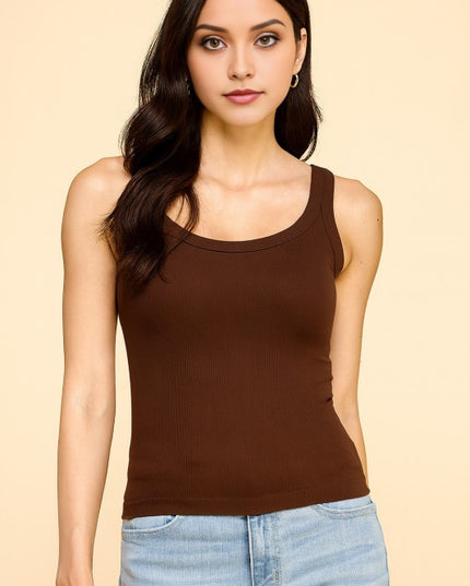 PT012 RIBBED RACERBACK TANK TOP