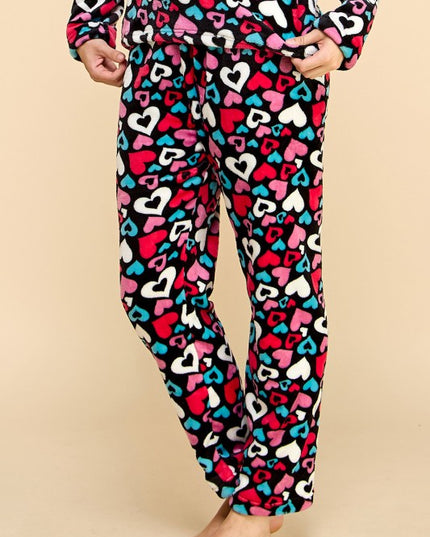 FPD S03 PRINT DRAWSTRING PAJAMA PANTS