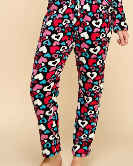 FPD S03 PRINT DRAWSTRING PAJAMA PANTS