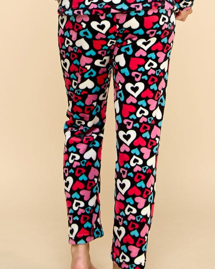 FPD S03 PRINT DRAWSTRING PAJAMA PANTS