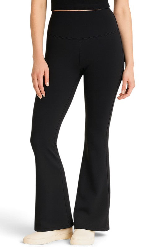 BLL02 Active High-Rise Butt Lift Flare Yoga Pants