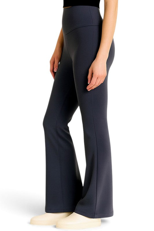 BLL02 Active High-Rise Butt Lift Flare Yoga Pants