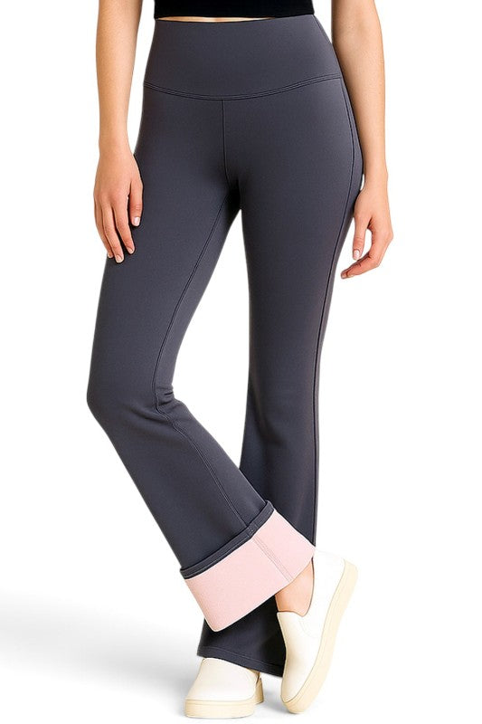 BLL02 Active High-Rise Butt Lift Flare Yoga Pants