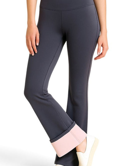BLL02 Active High-Rise Butt Lift Flare Yoga Pants