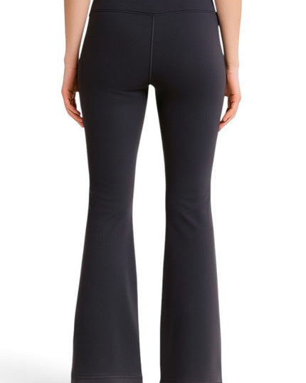 BLL02X Plus Size Active High-Rise Butt Lift Flare Yoga Pants – Sculpt Fit