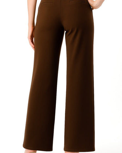 YC18S YOGA FABRIC STRAIGHT PANTS