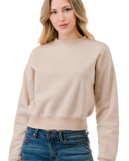 FT263X PLUS SIZE FRENCH TERRY FLEECE SWEATSHIRTS