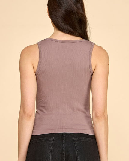 PT58 SNAP BUTTONED TANK TOP