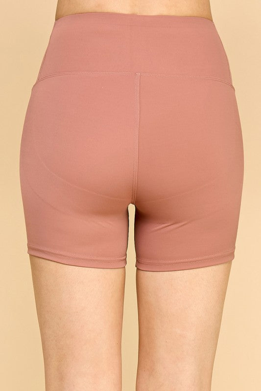 LG26SHX PLUS SIZE ACTIVE WORKHOUT HIGH RISE SHORTS