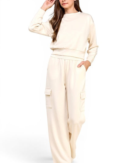 SR02SET Air Scuba Pullover & Cargo Pants Set – Sporty Fit