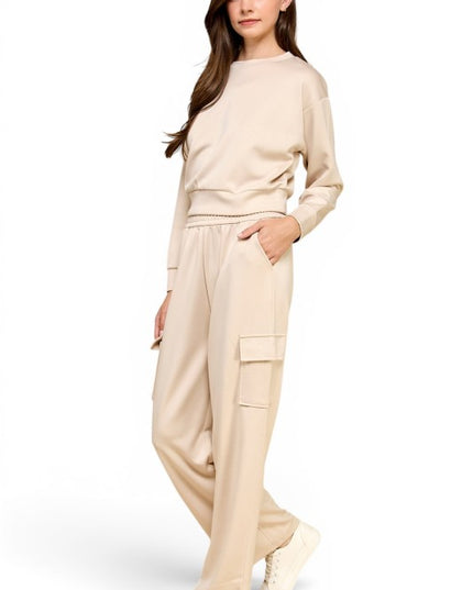 SR02SET Air Scuba Pullover & Cargo Pants Set – Sporty Fit