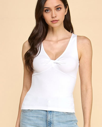 PT68 TWIST FRONT TANK TOP