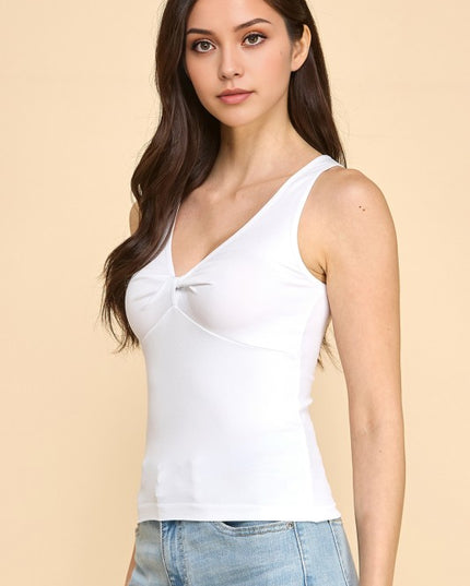 PT68 TWIST FRONT TANK TOP