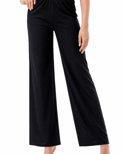 R10X PLUS SUZE RIB STRAIGHT PANTS