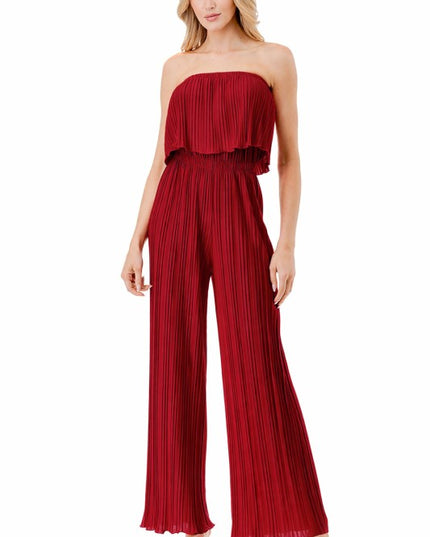 JP903 PLEATED JUMPSUITS