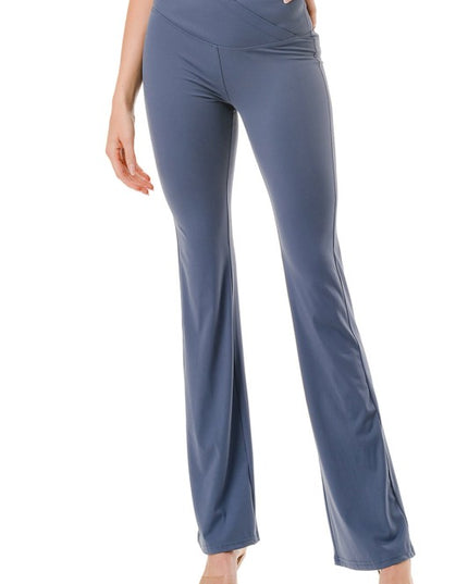 LG24 ACTIVE WORKOUT BUTT LIFT FLARE PANTS