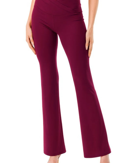 LG24 ACTIVE WORKOUT BUTT LIFT FLARE PANTS