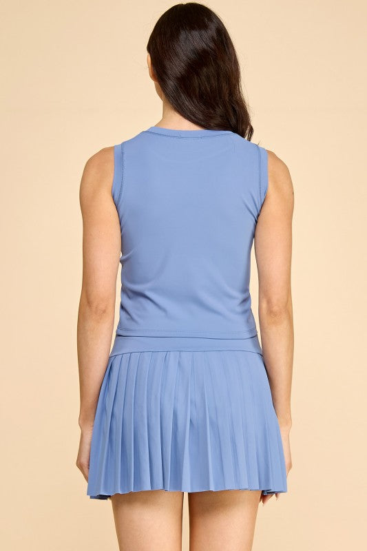 TS103SET VARSITY TENNIS SKORT SET