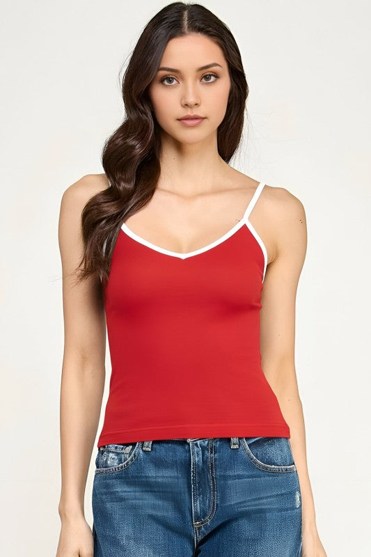 PT71 CONTRAST TANK TOP