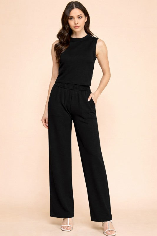 AIR101 AIR SCUBA CROP TANK & STRAIGHT LEG PANT SET