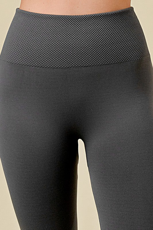 FL7000 Leggings High Rise Fleece – Soft Warm Stretch Fit