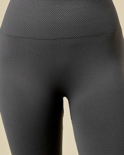 Leggings High Rise Fleece – Soft Warm Stretch Fit