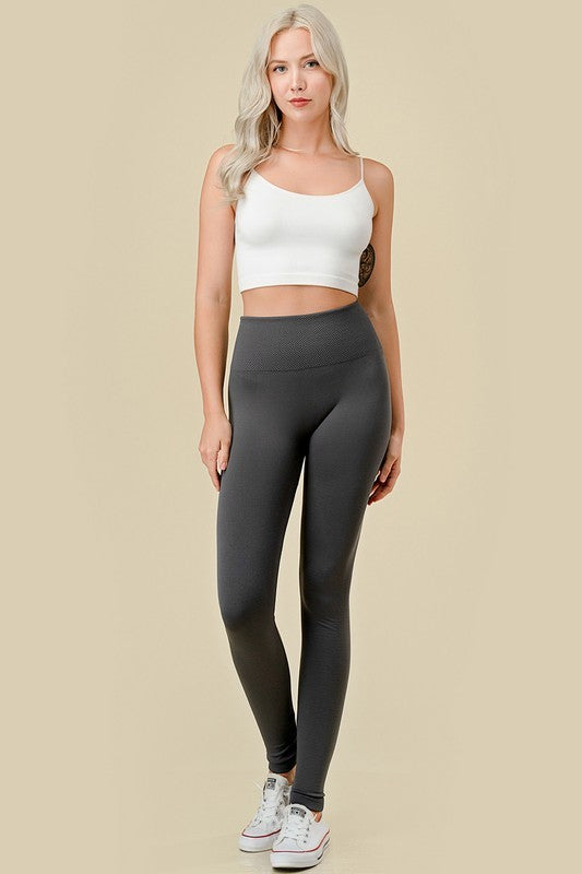 FL7000 Leggings High Rise Fleece – Soft Warm Stretch Fit