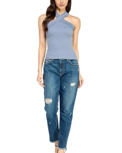 PT75 Criss Cross – Halter Neck Tank Top