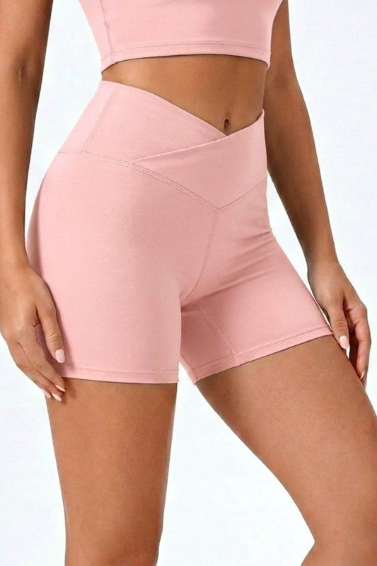 V-Waist Butt Lift Yoga Shorts – Sculpt Fit Activewear