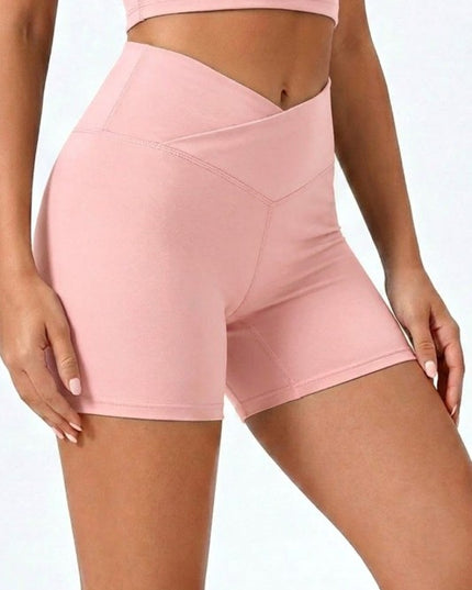 V-Waist Butt Lift Yoga Shorts – Sculpt Fit Activewear